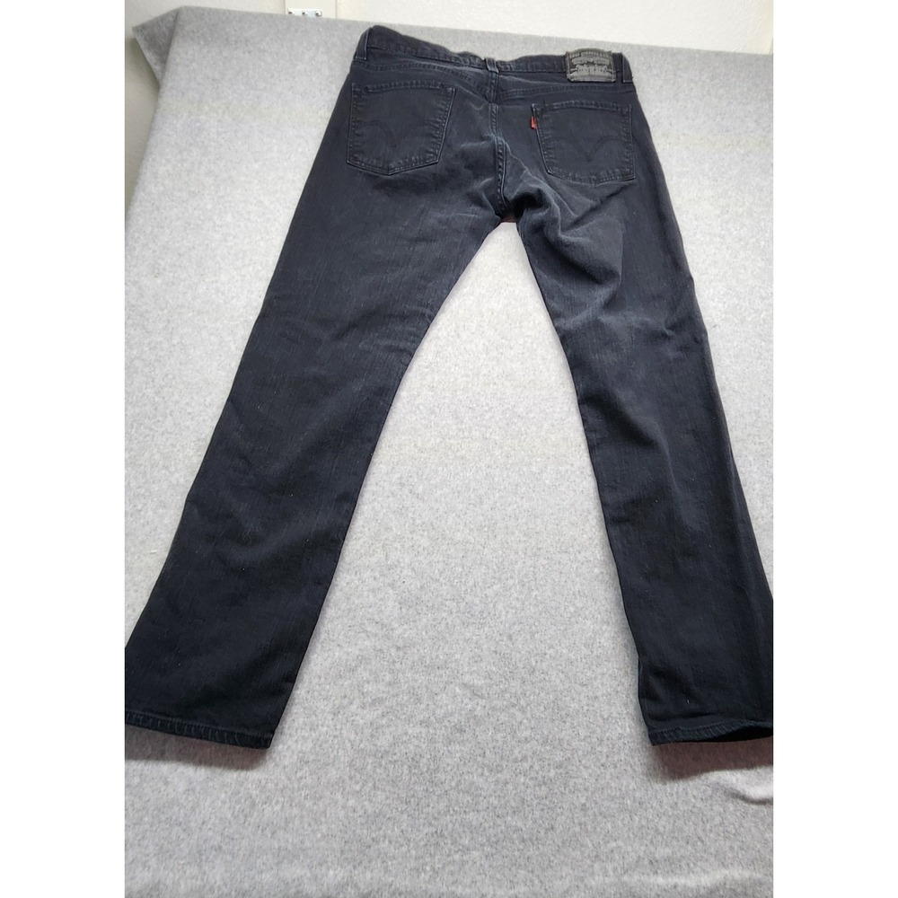 Levi's 511 the Original Jeans Skinny Black Jeans Size W36 L30 - Picture 6 of 6